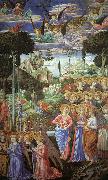 Benozzo Gozzoli Angels Worshipping France oil painting reproduction